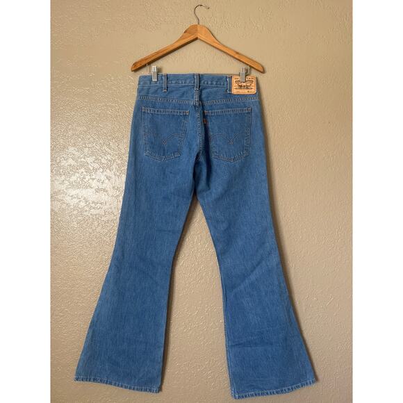 LEVI'S 684 size W29 L34 BIG BELL BOTTOM FLARE - Picture 2 of 11